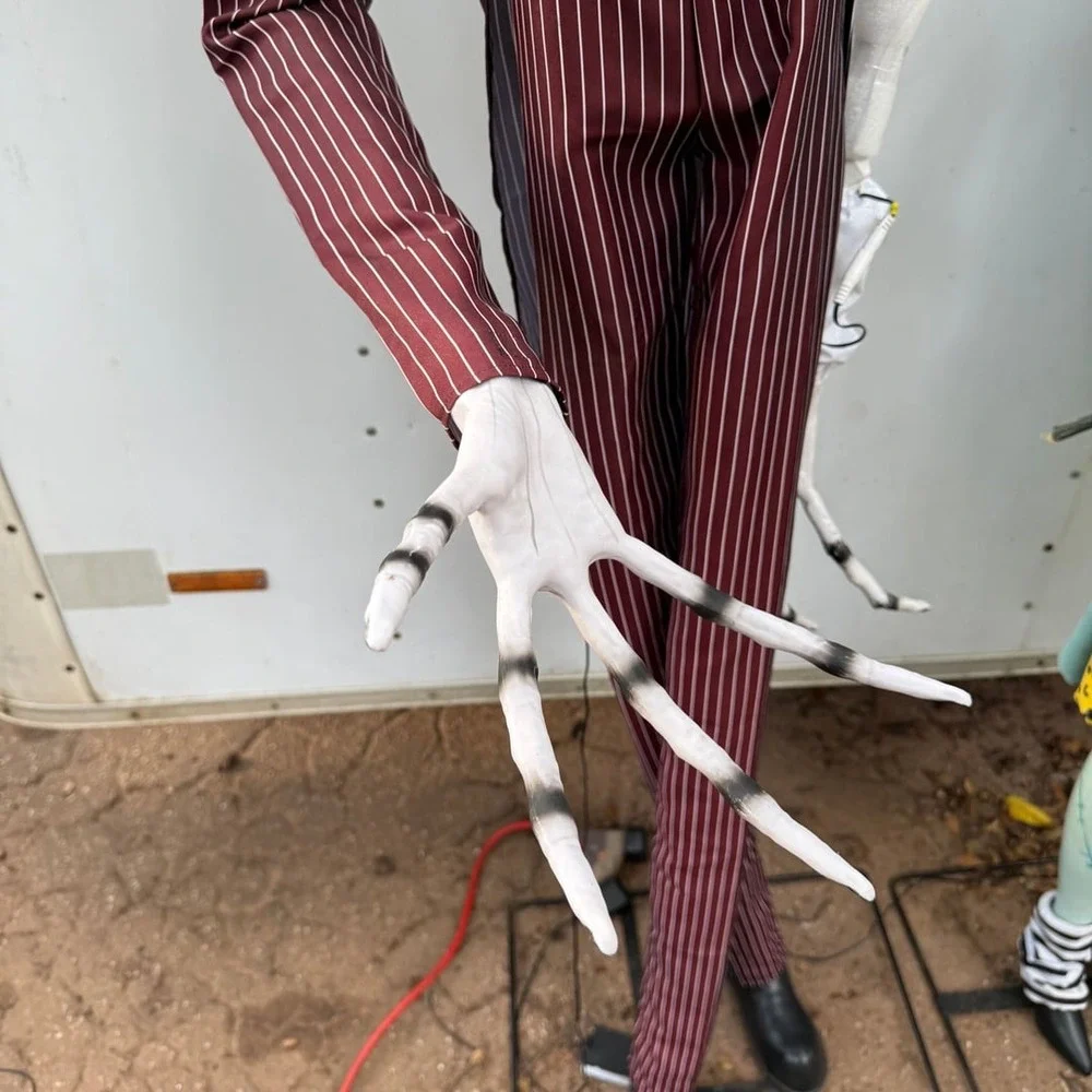Jack Skellington and Sally Nightmare Before‎ Christmas 6ft Animatronic Life-Size